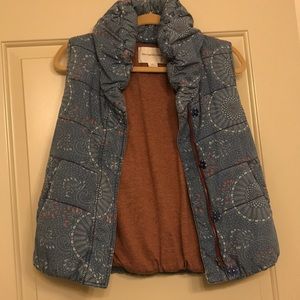 Anthropologie puffy vest